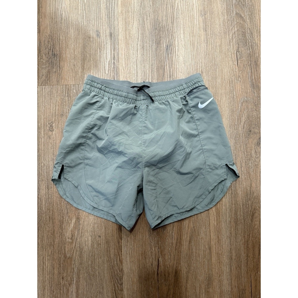 NIKE Women's Dri Fit 5" RUNNING SHORTS GRAY SZ XS